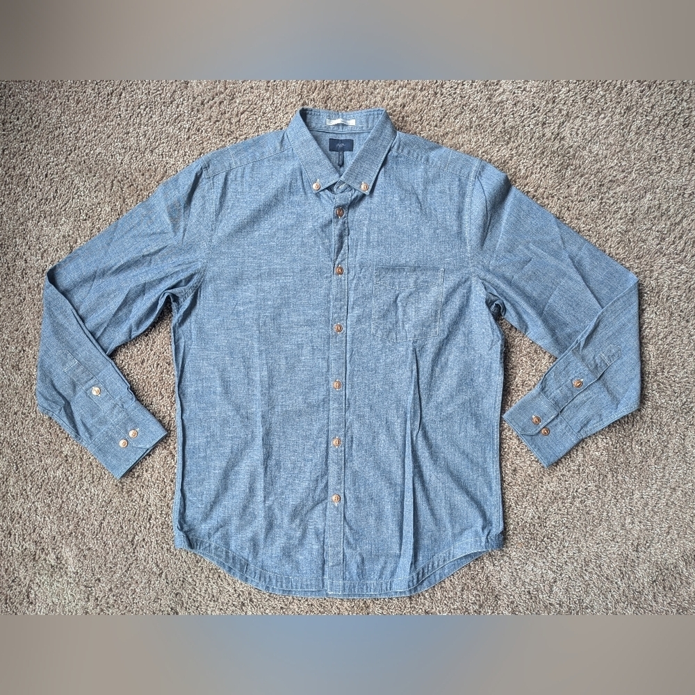 Good Man Brand Button Down Long Sleeve Shirt Medium NWOT
